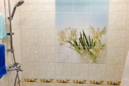 Панели ПВХ 3D Novita Крокус золотистый